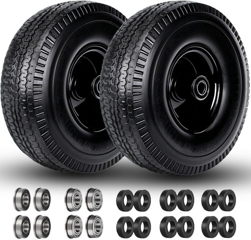 Tire and wheel - 4.10/3.50-4",