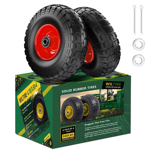 Flat free tire and - flat,