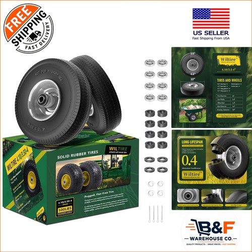 Pack inch flat free - 2, tires