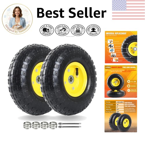 Heavy duty inch rubber tire - heavy-duty, 10-inch