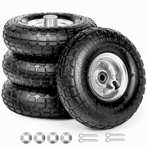 Flat free tires for cart - for,