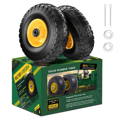 Flat free tire - 4.10/3.50-4,