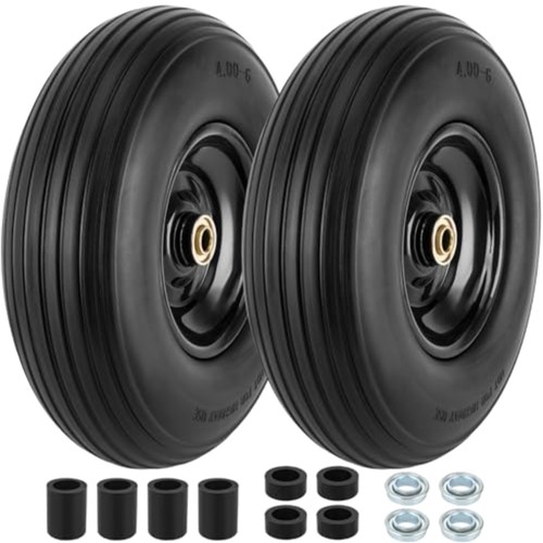 Flat free tire and - flat-free, wheel