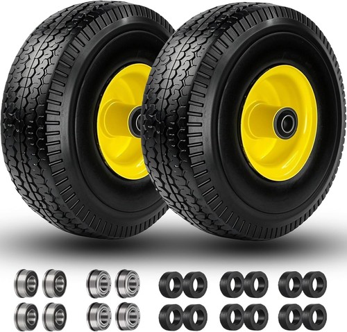 Flat free tire - flat, 10