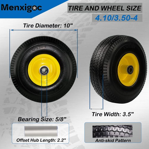Flat free tire 50 - flat, 10